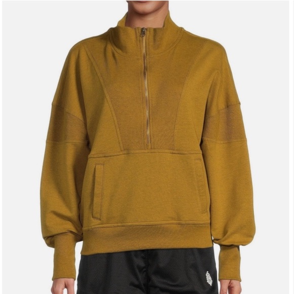 NWOT Free People Movement Half Zip Adeline Pullover Sweatshirt Alchemy size XS - Picture 1 of 16